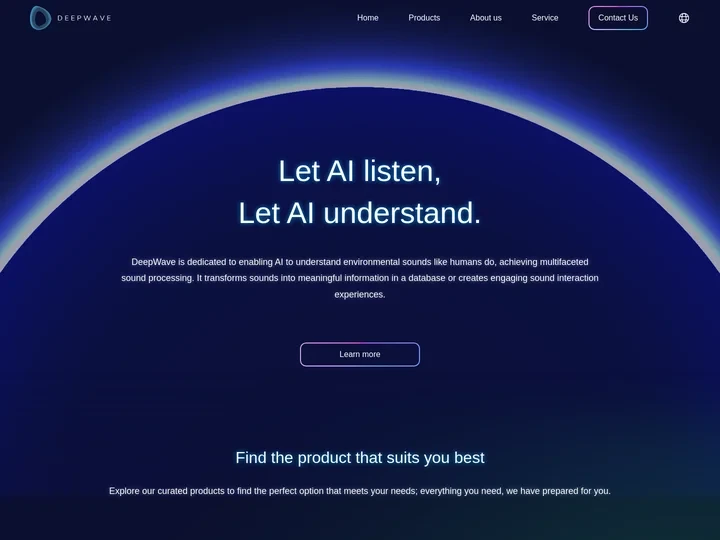 DeepWave - Professional AI Sound Processing Platform