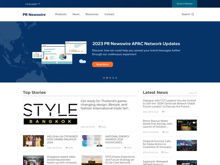 PR Newswire APAC | Press Release Distribution, Media Monitor