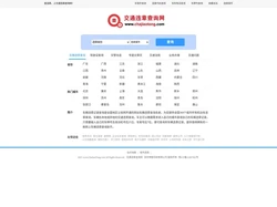 全国交通违章查询网_汽车违章查询_官方违章快速查询助手