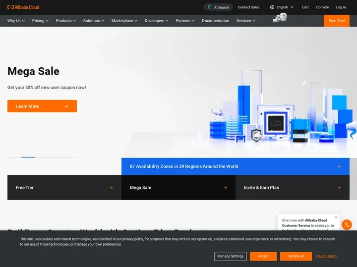 Alibaba Cloud: Cloud Computing Services