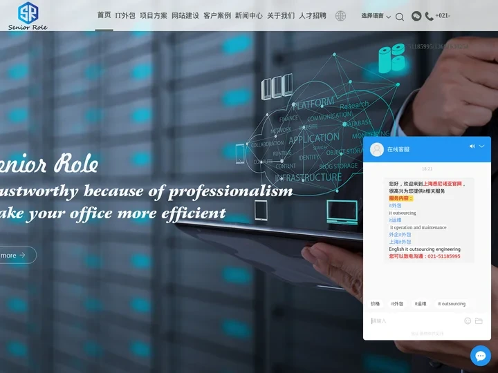 上海it外包公司-it运维开发/英文海外it服务-上海IT维护-IT外包希尼亚偌
