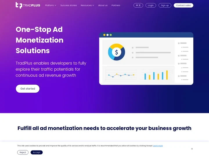 TradPlus | One-stop Solutions to Monetize your App