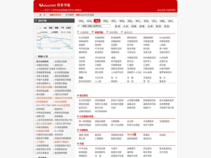 价值投资导航 - 学习价值投资从value500投资导航开始！