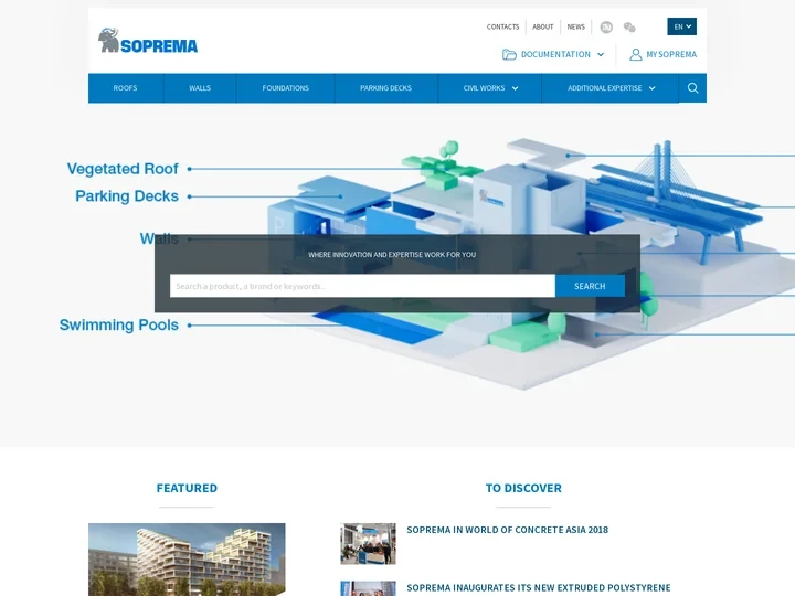 SOPREMA | Where Innovation and Expertise Work for You