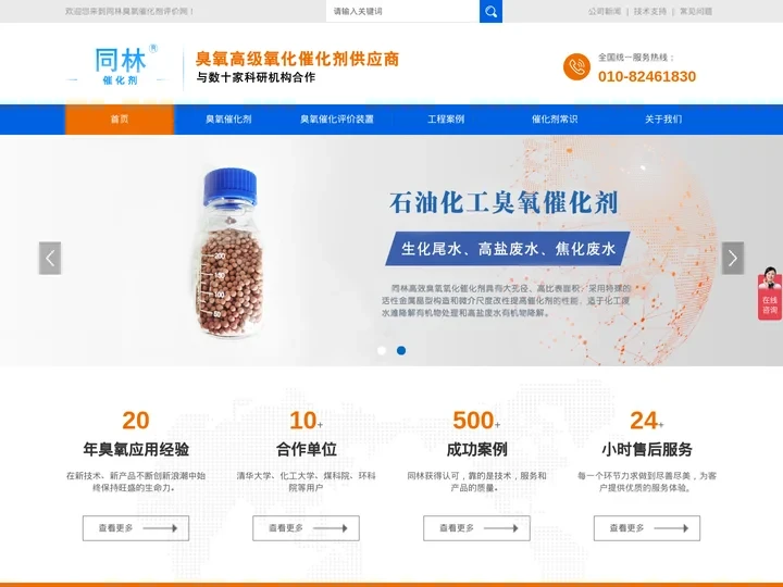 臭氧催化剂_臭氧高级氧化_臭氧催化剂评价装置 - 同林臭氧