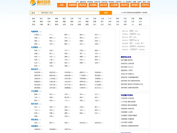 重庆分类目录网_收录网站提交