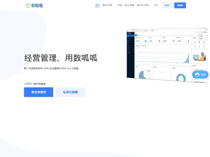 数呱呱：进销存_ERP_库存管理软件_数字化服务_数呱呱