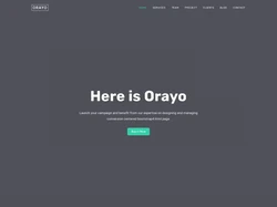 Orayo - Website Templates