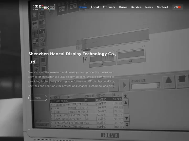 Shenzhen Haocai Display Technology Co., Ltd.  - LED display