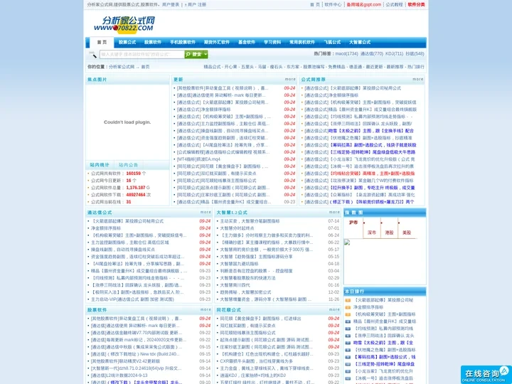 指标公式,股票软件 - 分析家公式网