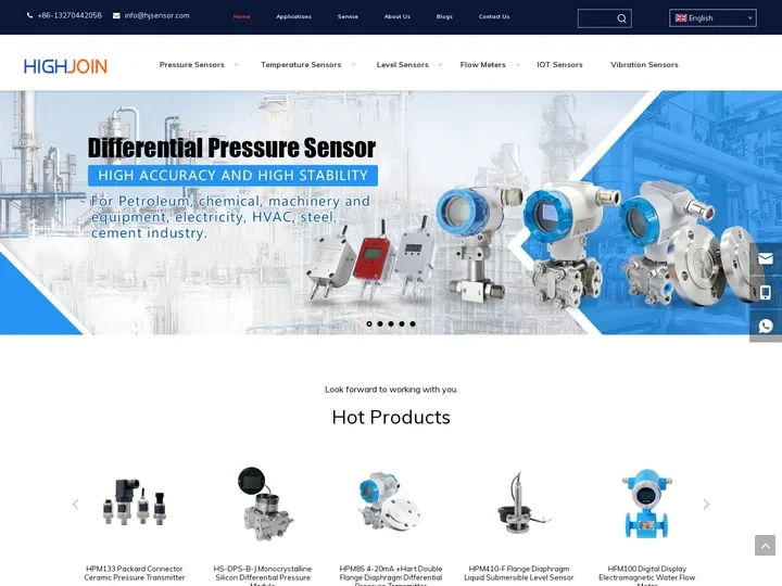 Leading Provider of Industrial Sensors-Hangjia Sensor