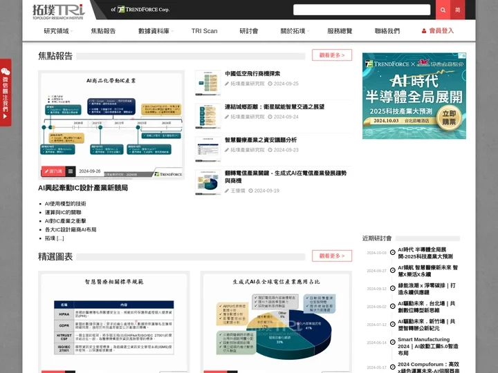 TRI 拓墣產業研究院 | Topology Research Institute