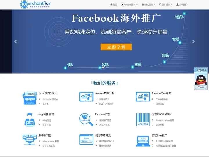 MerchantRun首页-跨境电商增值服务领导品牌，跨境增值ECOSS服务