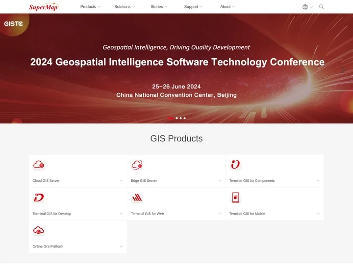 SuperMap GIS Software - Your Next GIS Platform