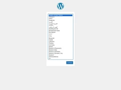 WordPress › Installation