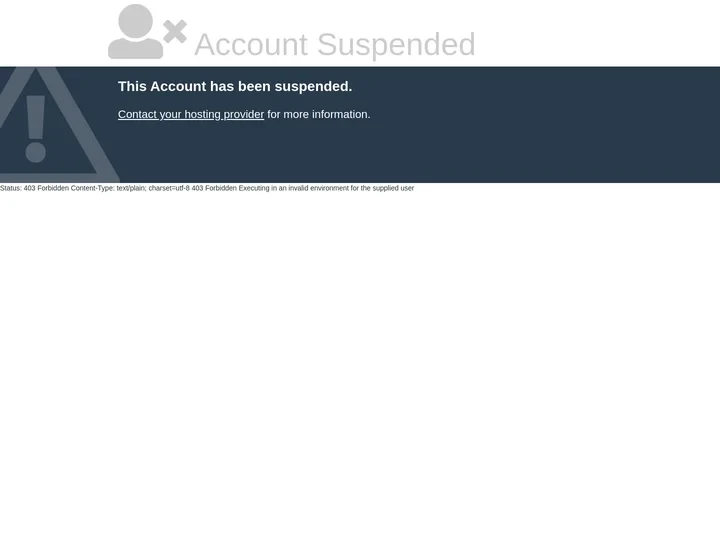 Account Suspended