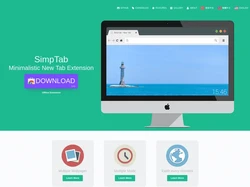 简 Tab (SimpTab) - 极简的 Chrome 新标签页扩展，望你每次打开都有好心情