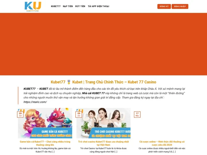 Kubet77 🎖️ Kubet | Trang Chủ Chính Thức – Kubet 77 Casino