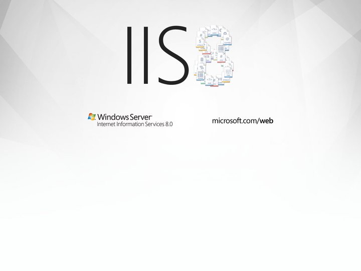 Microsoft Internet Information Services 8