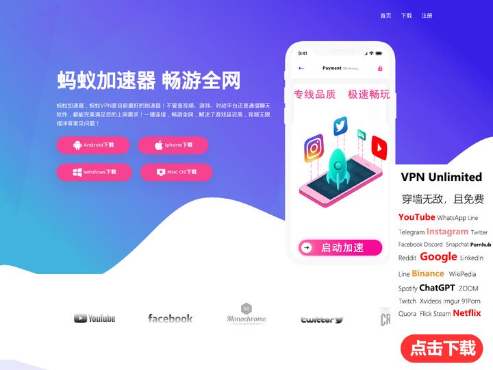 蚂蚁加速器|蚂蚁vpn