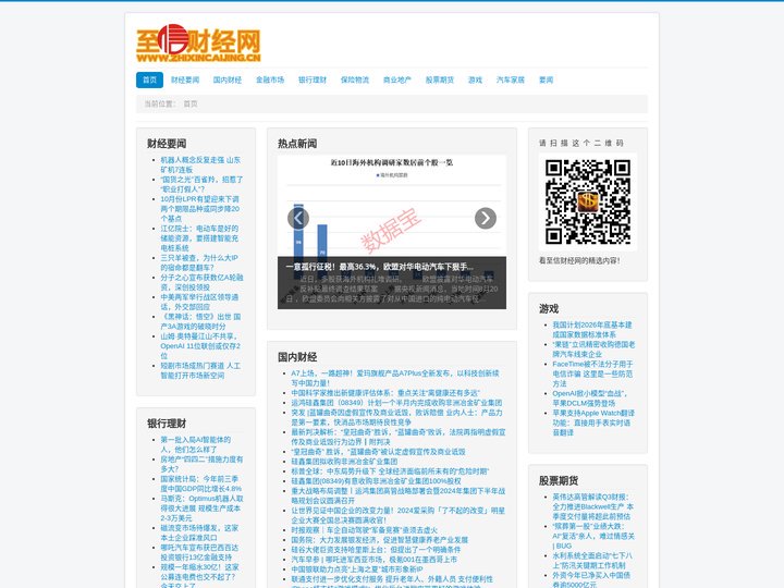 至信财经网 - 首页