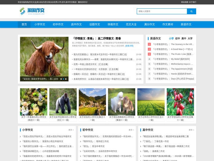 淘淘作文网首页-中小学生作文大全,中考高考满分作文精选「雕刻旧时光」