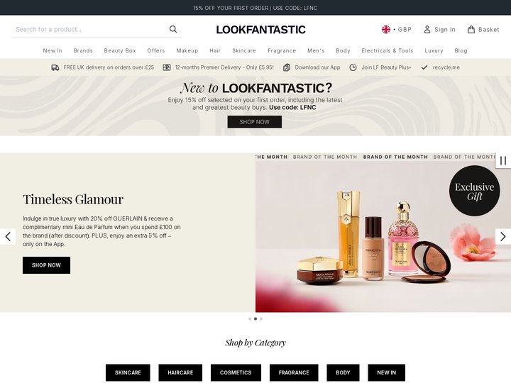 LOOKFANTASTIC - Beauty, Fragrances, Skincare & Haircare