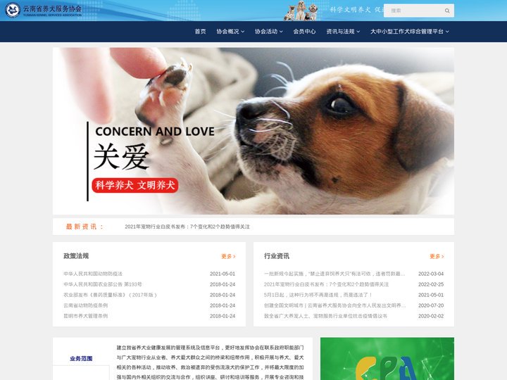 云南省养犬服务协会-云南犬协,昆明犬,犬训练,宠物,免疫,犬资讯