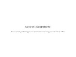 Account Suspended