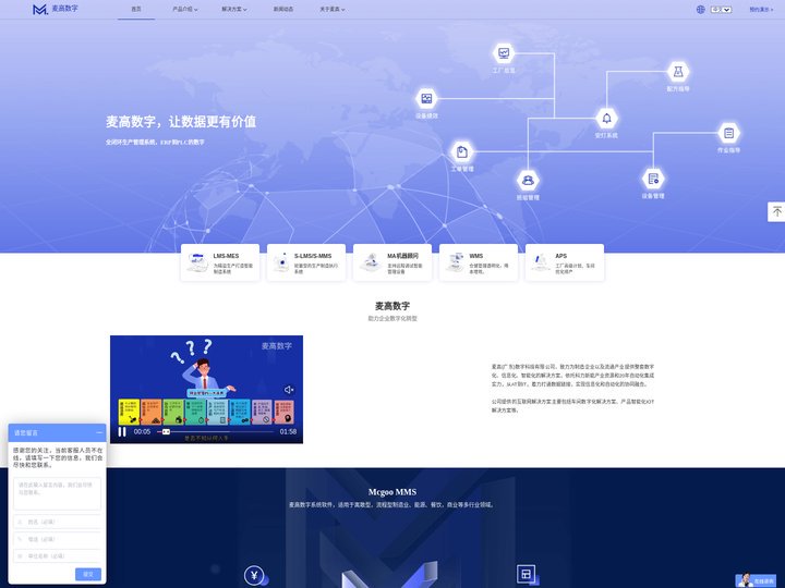 麦高数字- 一站式全闭环生产管理系统服务商,MES系统