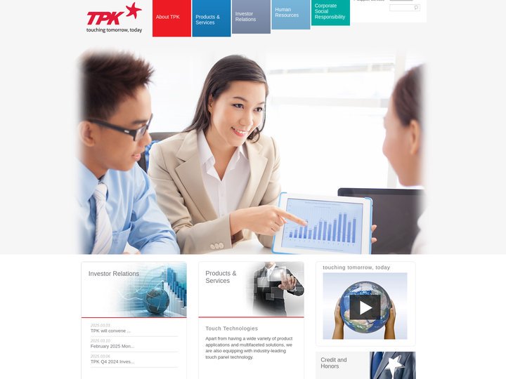 TPK - TPK | Leading touch solution provider