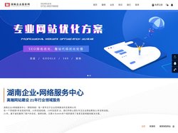 建企业官网 营销型网站建设-湖南企业服务网 湖南省企业网 - 为湖南走向世界而努力奋斗！