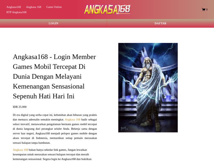 Angkasa168 - Login Member Games Mobil Tercepat Di Dunia Deng